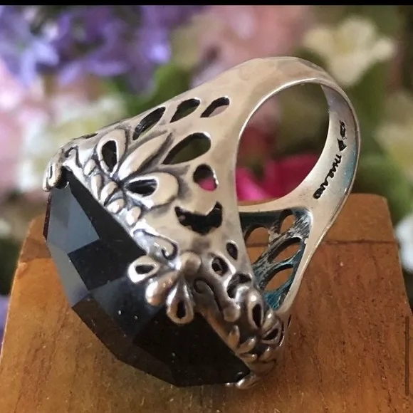Silpada Sterling Silver Caspian Sea Ring R2456 Size 7